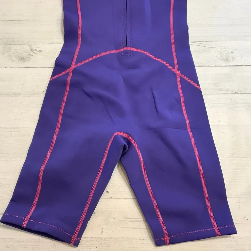 Mountain Warehouse kids Shorty Thick‎ swim  Wetsuit pink purple 11/12